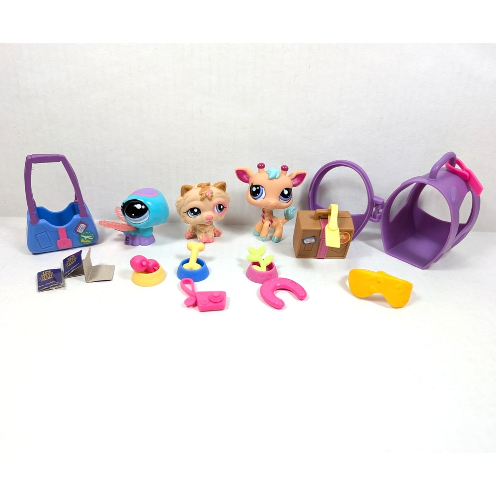 READ Authentic Littlest Pet Shop Sunshine & Travels 2303 2304 2305 Near Complete